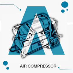 Air Compressor for Mercedes - 2213201704